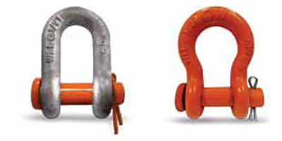 ROUND PIN SHACKLES